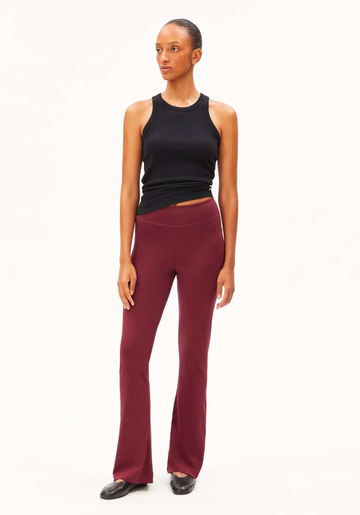 Rehmaa Leggings – Velvet Red