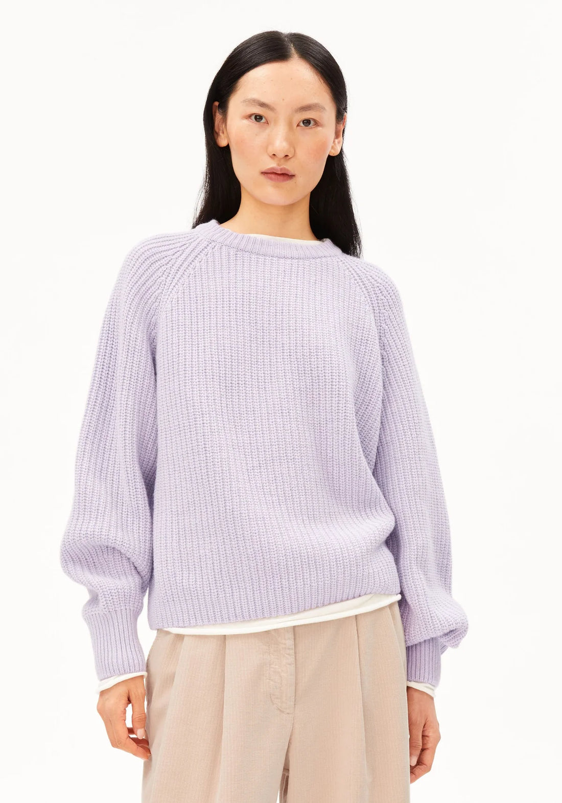 RIB KNIT SWEATER