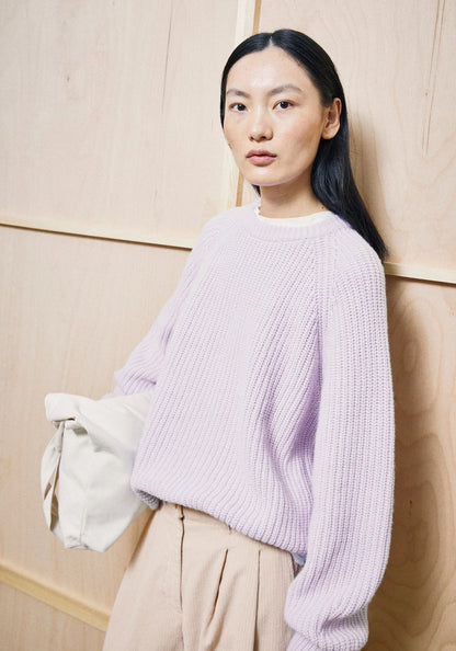 RIB KNIT SWEATER