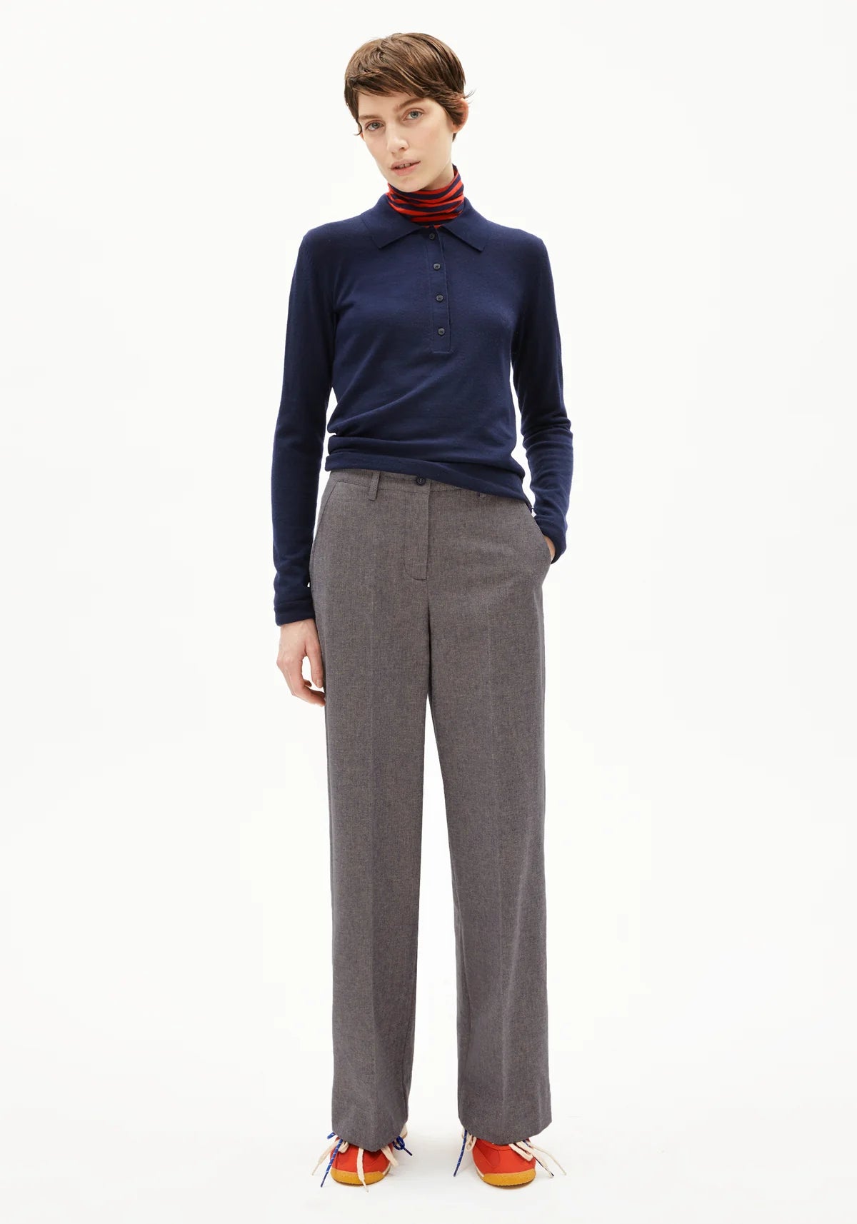 LEANDRAA HANDAAS  Webhose aus Bio-Baumwoll Mix