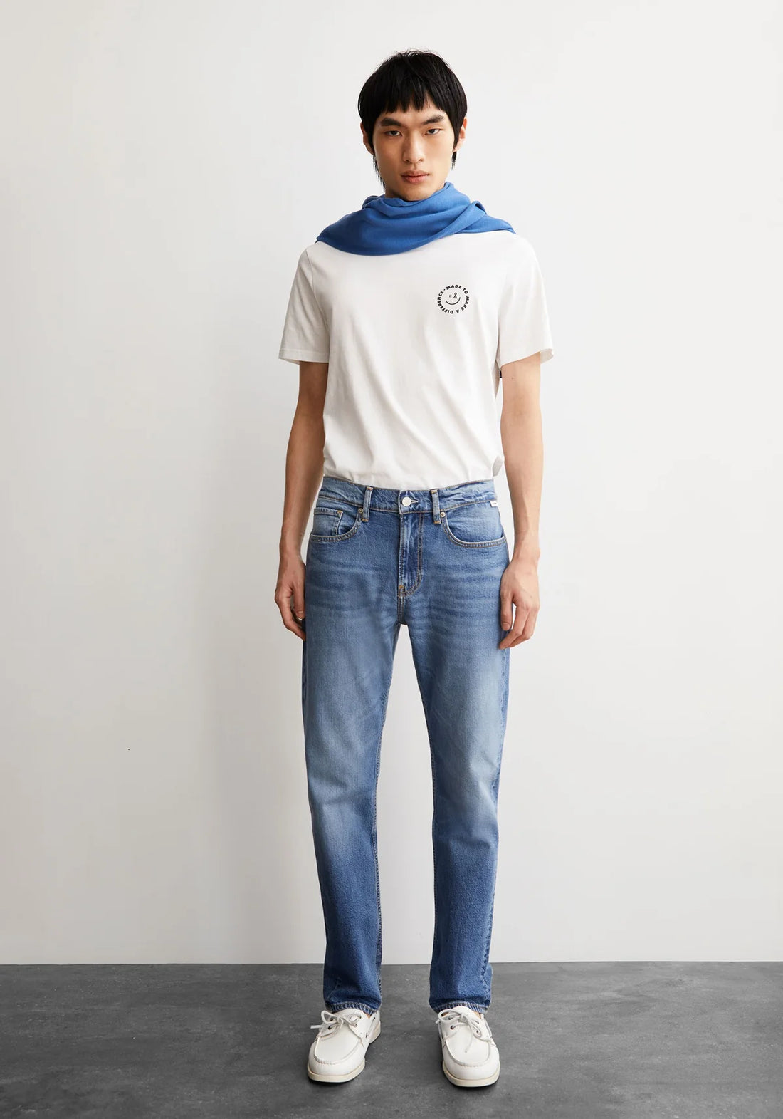 DYLAANO STRAIGHT JEANS Bio-Baumwoll Mix Comfort Stretch