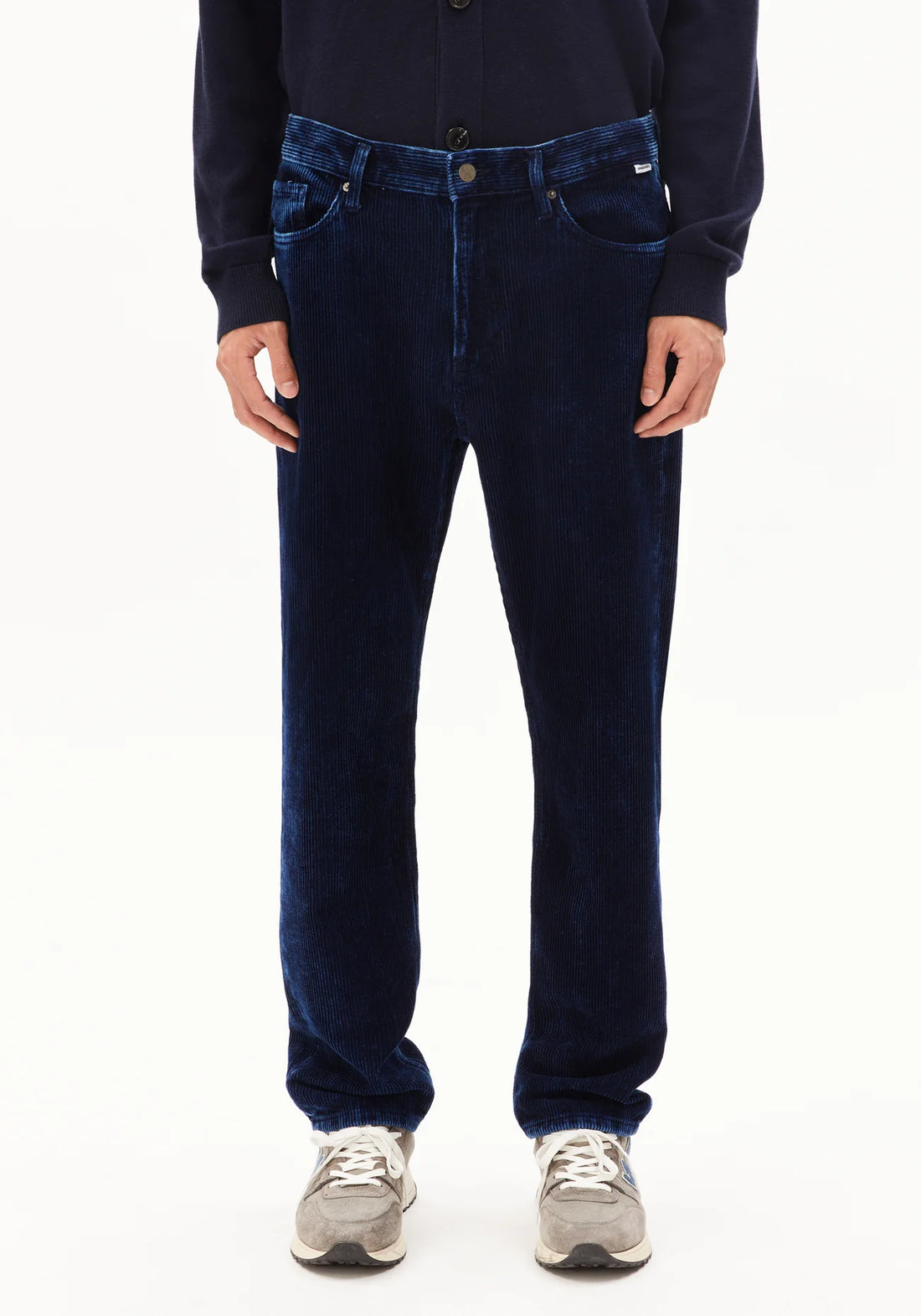 MAAKX INDIGO CORDHOSE aus Bio-Baumwolle