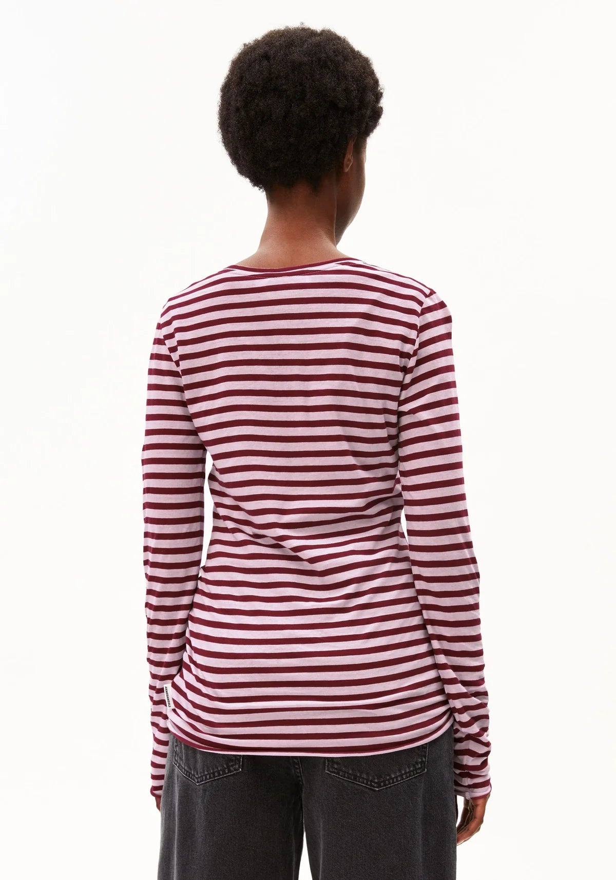 EINIAARA GESTREIFTES LANGARMSHIRT 100% Bio-Baumwolle