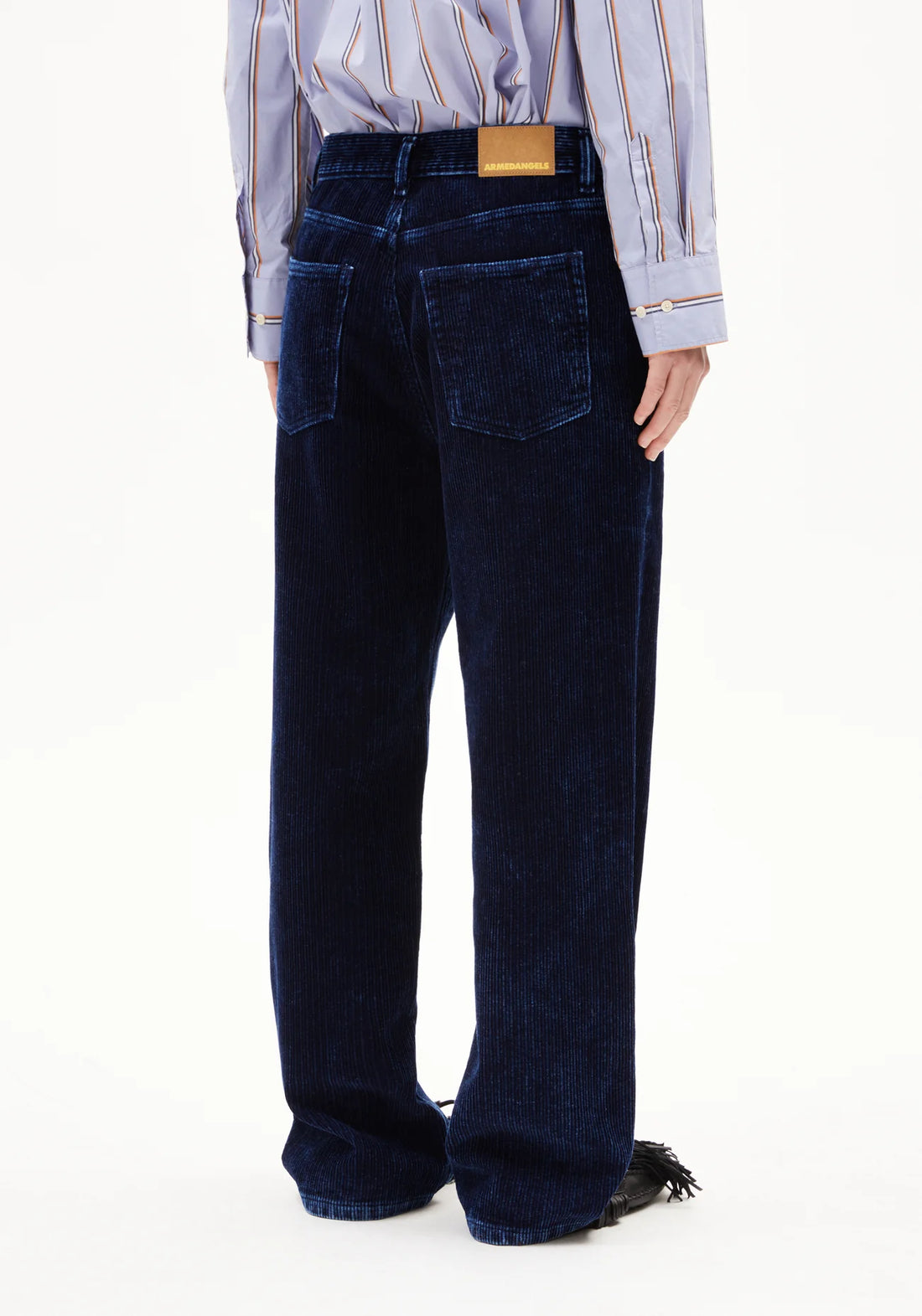 HAAYI INDIGO CORD Webose aus Bio-Baumwolle