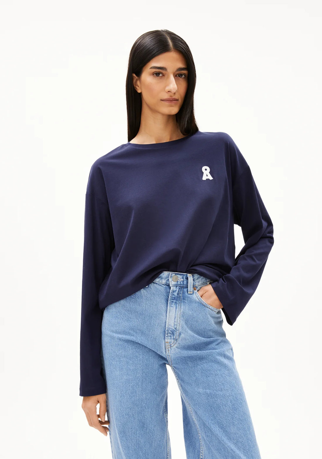 ICONIC Å FIETAA LONGSLEEVE Longsleeve aus Bio-Baumwolle