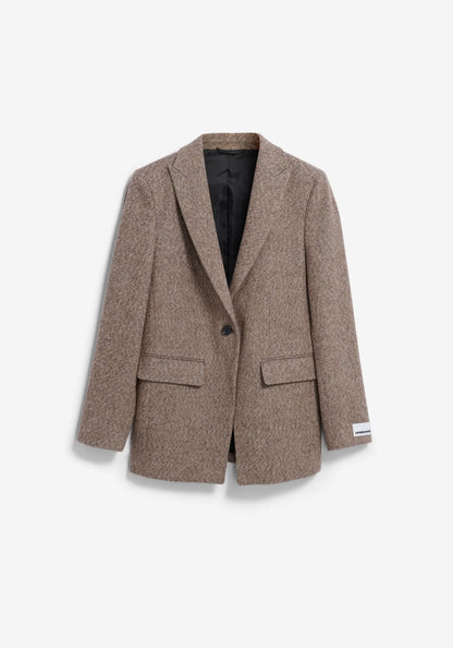 MIKULAA TWEED  Blazer aus Bio-Baumwoll Mix
