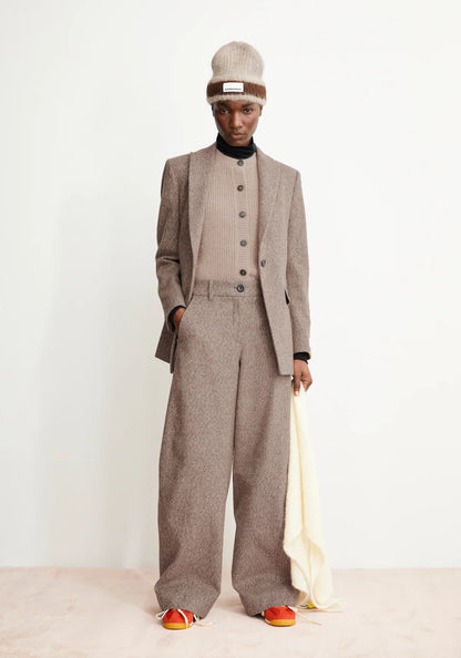 MIKULAA TWEED  Blazer aus Bio-Baumwoll Mix