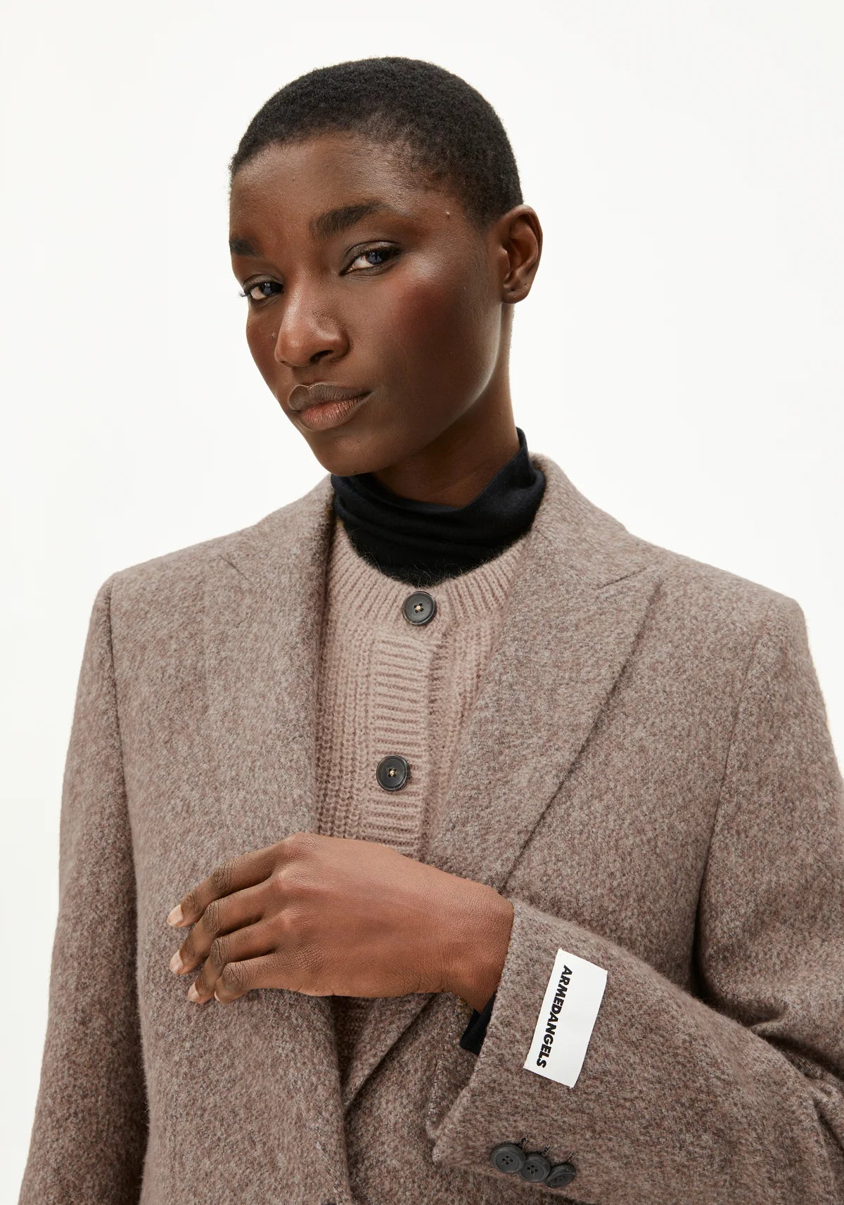 MIKULAA TWEED  Blazer aus Bio-Baumwoll Mix