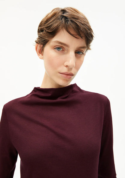 CALUNAA  Longsleeve aus Bio-Woll Mix