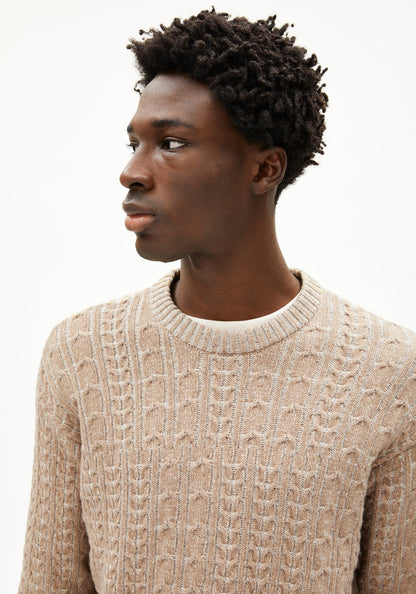 DAAKO  Pullover aus Bio-Baumwoll Mix