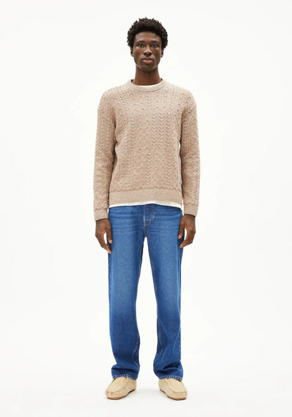 DAAKO  Pullover aus Bio-Baumwoll Mix