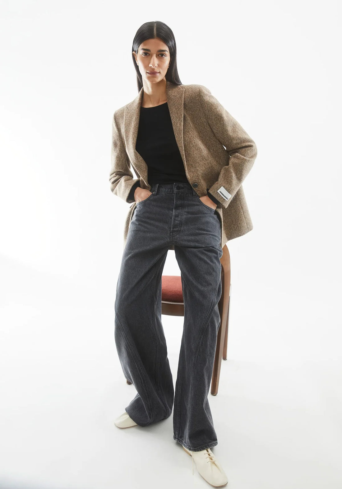 AALTHEA MID WAIST BARREL JEAN