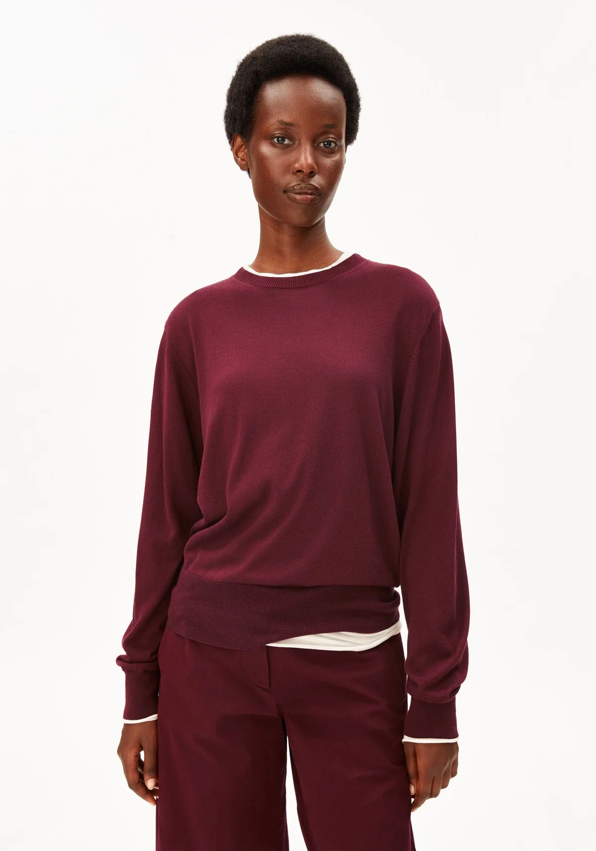 FEINSTRICKPULLOVER TENCEL™ Lyocell Mix