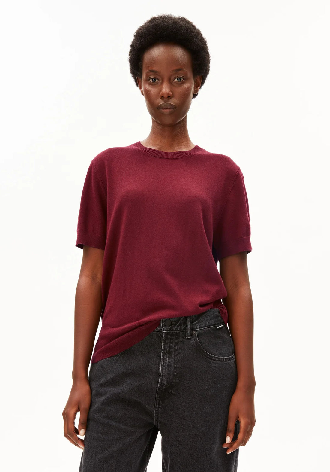 FINE S SL KNIT SWEATER