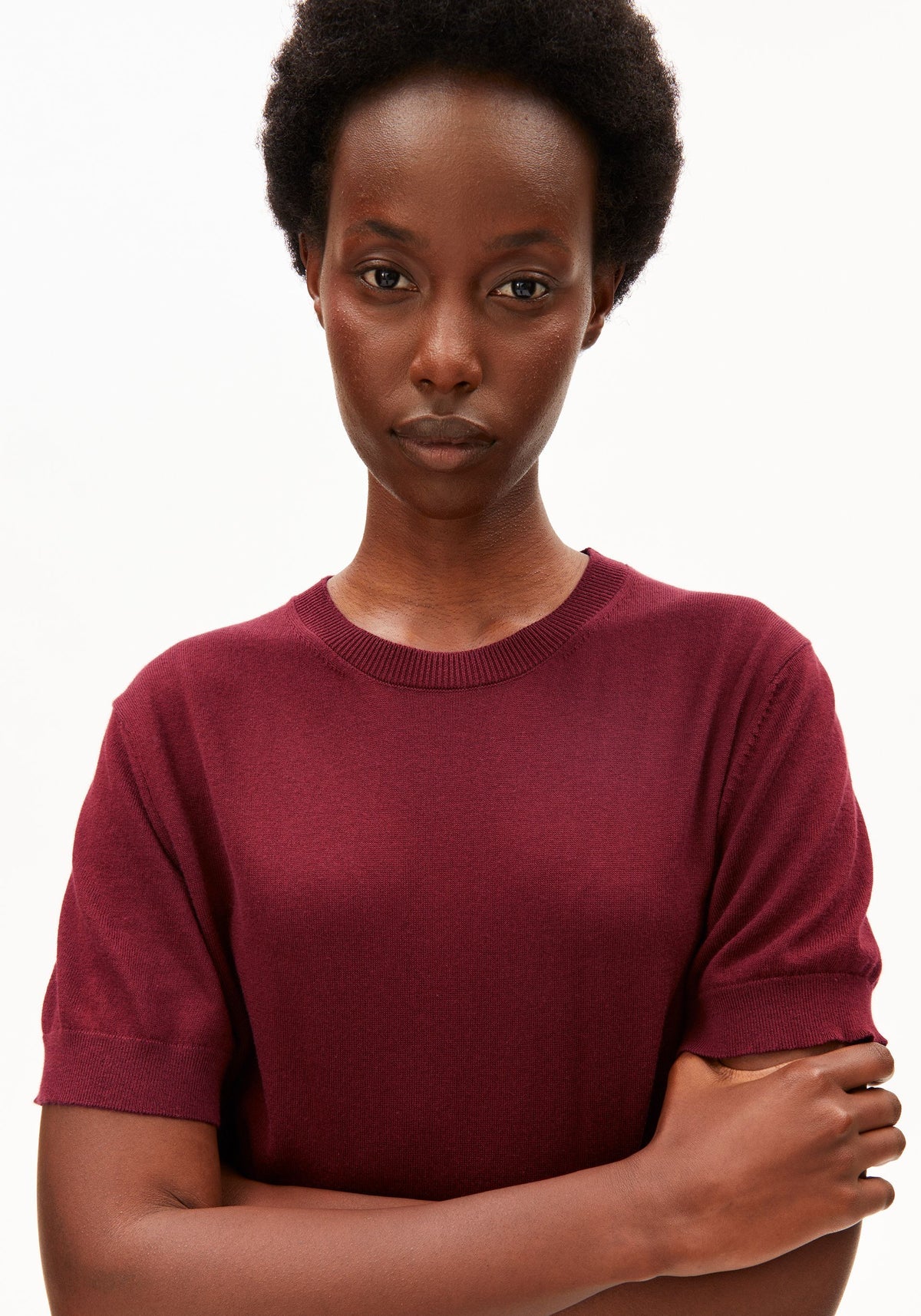 FINE S SL KNIT SWEATER