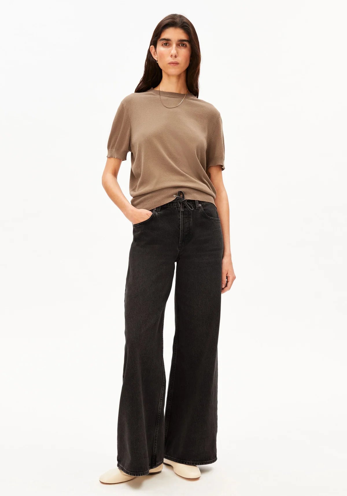 FINE S SL KNIT SWEATER