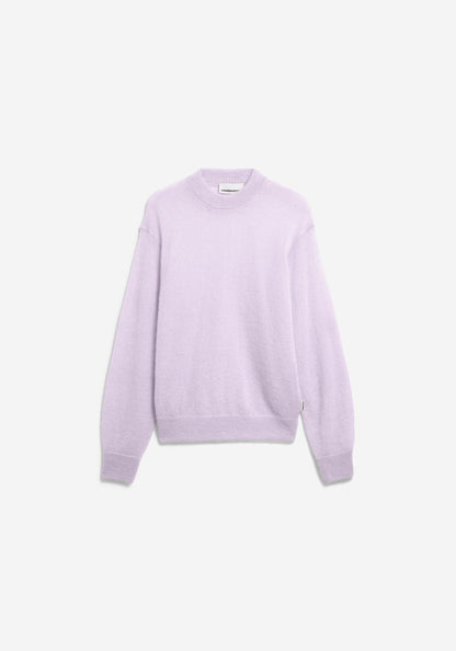 MOHAIR-MIX STRICKPULLOVER Mohair-Woll-Mix