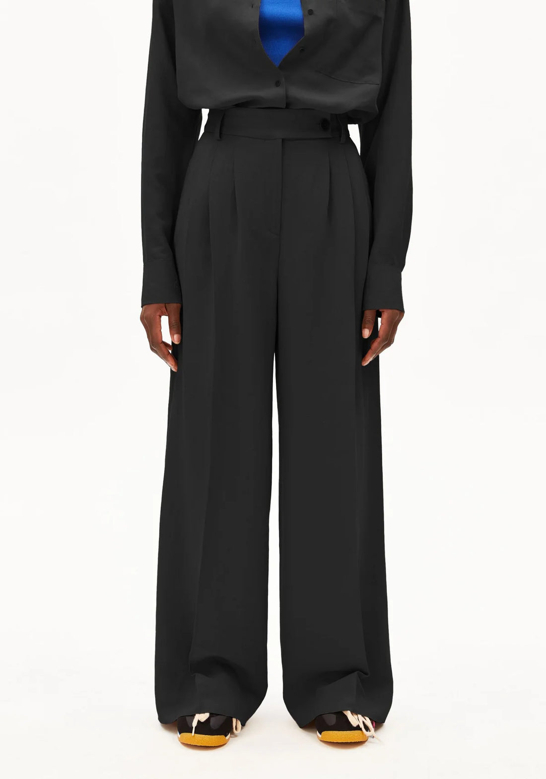 KAAYUA Leinenhose – Wide Leg mit High Waist aus ECOVERO™ Leinen
