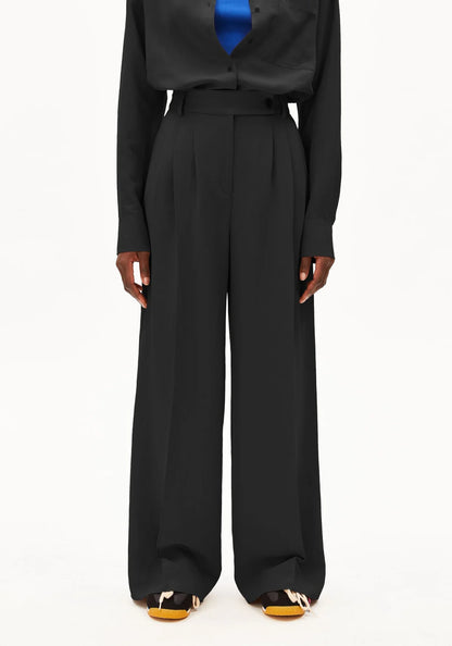 KAAYUA Leinenhose – Wide Leg mit High Waist aus ECOVERO™ Leinen