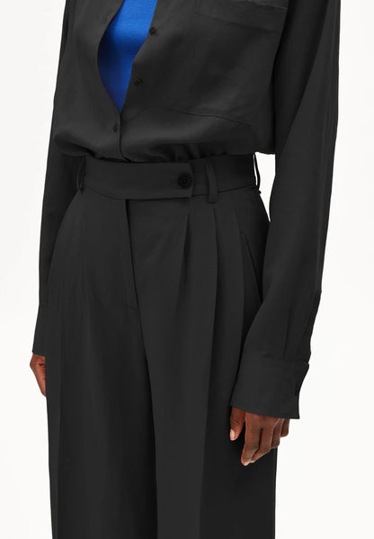 KAAYUA Leinenhose – Wide Leg mit High Waist aus ECOVERO™ Leinen