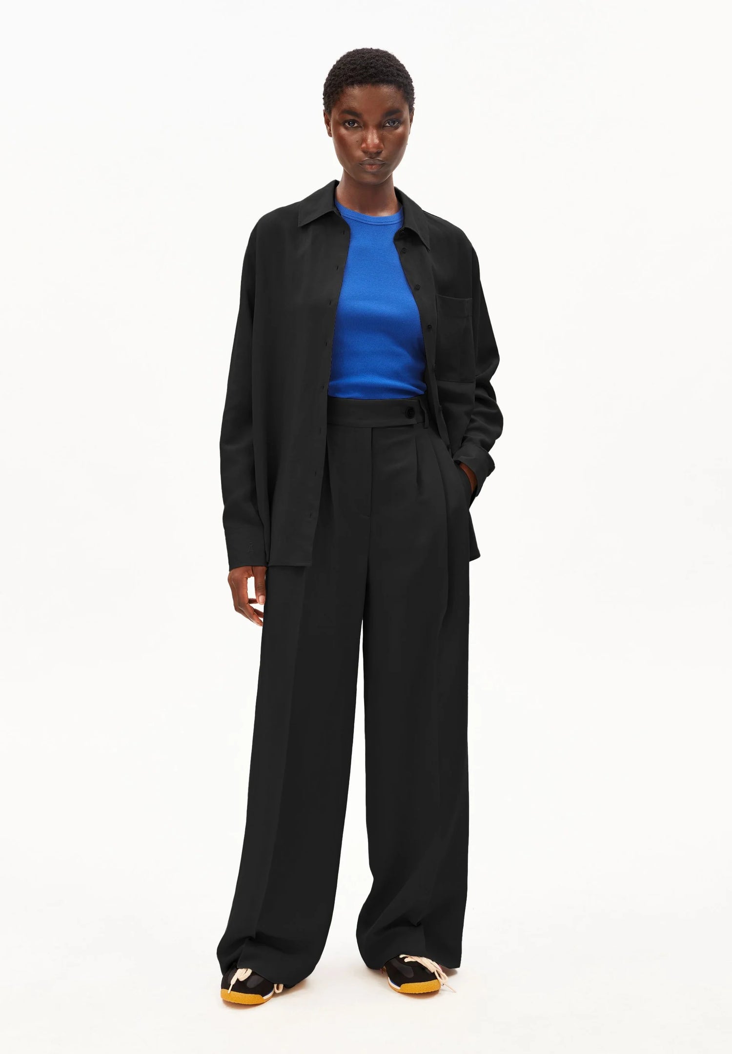 KAAYUA Leinenhose – Wide Leg mit High Waist aus ECOVERO™ Leinen