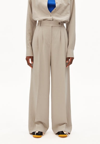 KAAYUA Leinenhose – Wide Leg mit High Waist aus ECOVERO™ Leinen