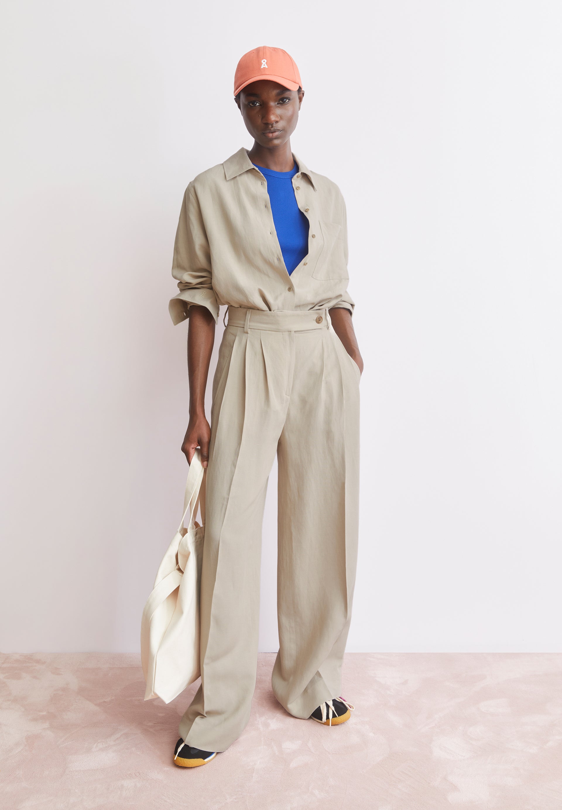 KAAYUA Leinenhose – Wide Leg mit High Waist aus ECOVERO™ Leinen