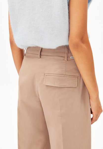 BARREL LEG TWILL PANT aus Bio Baumwolle