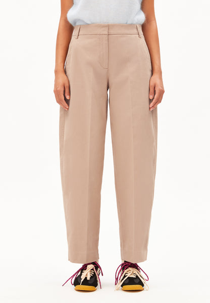 BARREL LEG TWILL PANT aus Bio Baumwolle