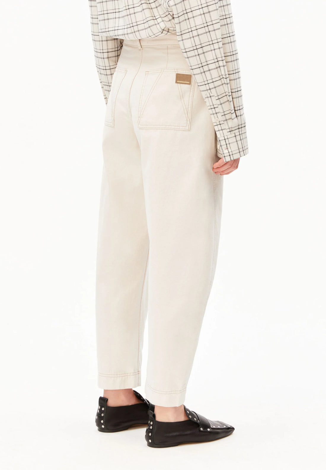 Workwear Canvas Hose aus Bio-Baumwolle – Barrel Leg