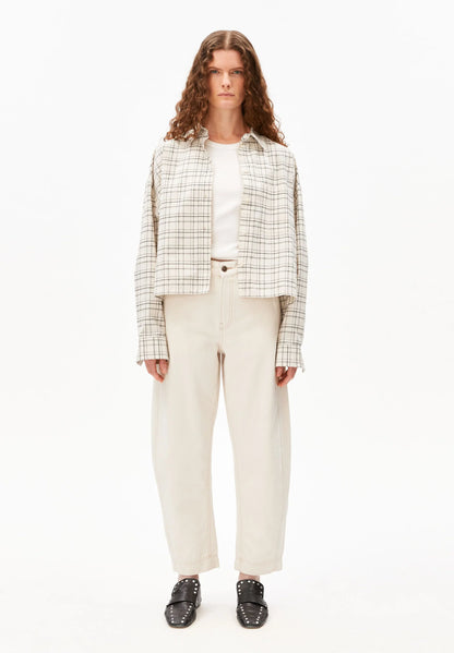 Workwear Canvas Hose aus Bio-Baumwolle – Barrel Leg