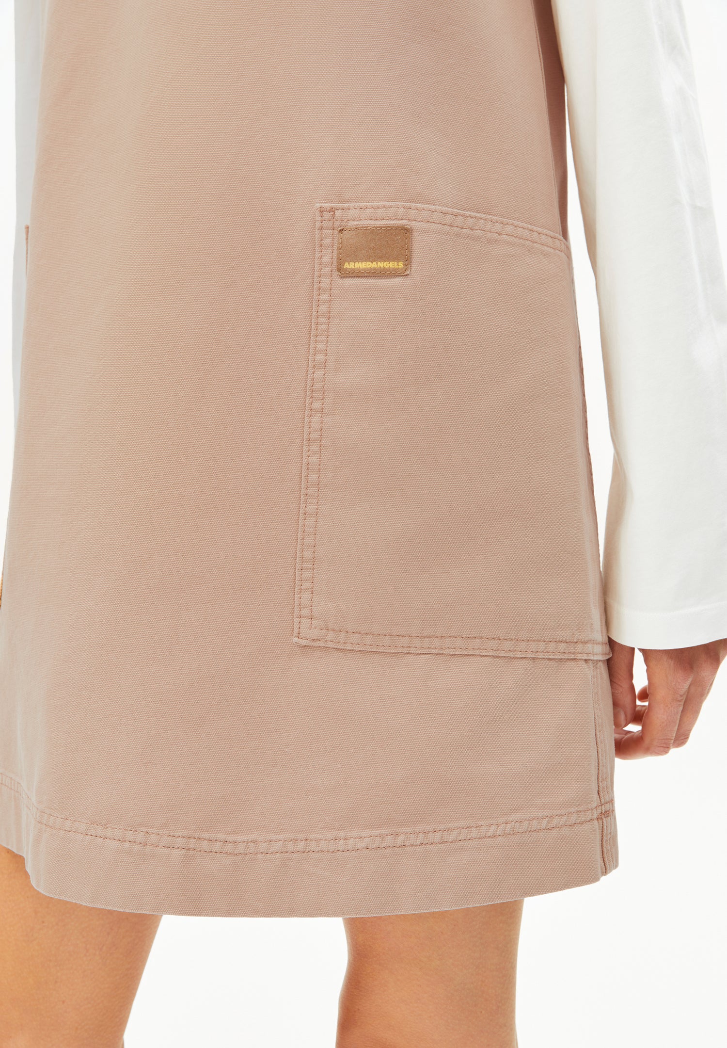 WORKWEAR CANVAS MINI DRESS