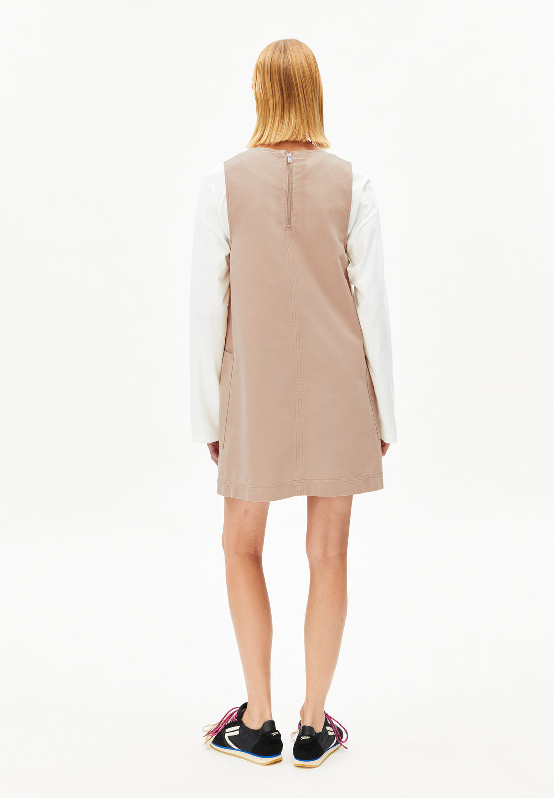 WORKWEAR CANVAS MINI DRESS