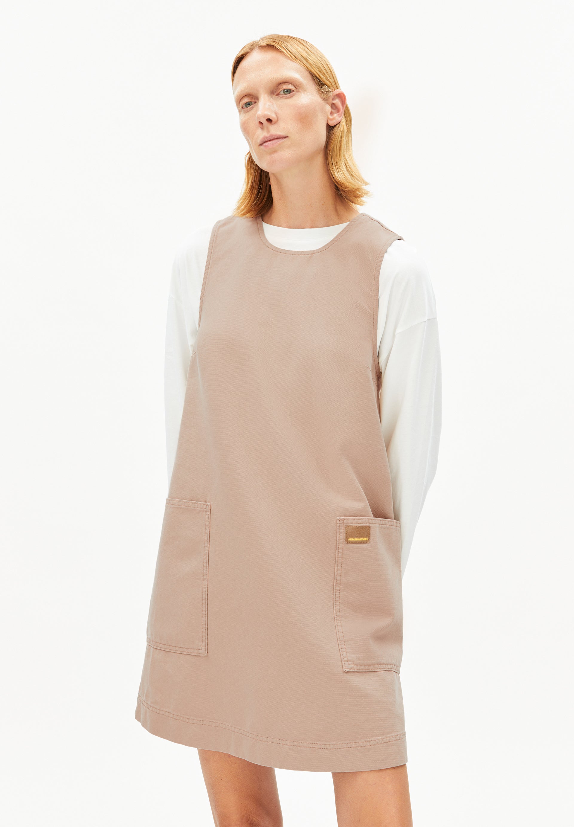 WORKWEAR CANVAS MINI DRESS