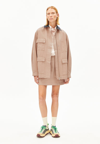 Workwear Canvas Jacke aus Bio-Baumwolle – Oversized Fit