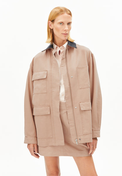 Workwear Canvas Jacke aus Bio-Baumwolle – Oversized Fit