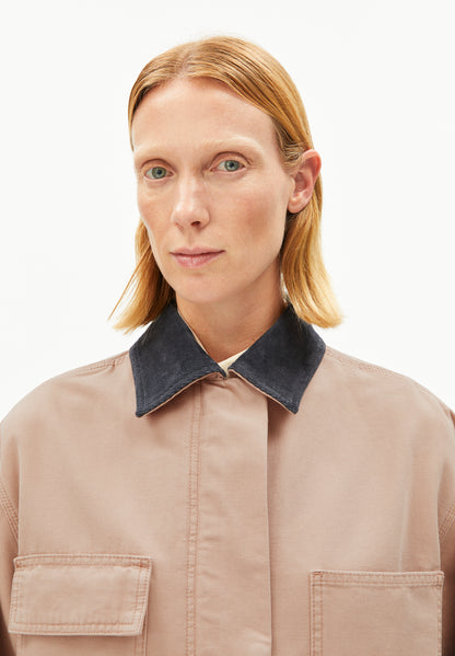 Workwear Canvas Jacke aus Bio-Baumwolle – Oversized Fit