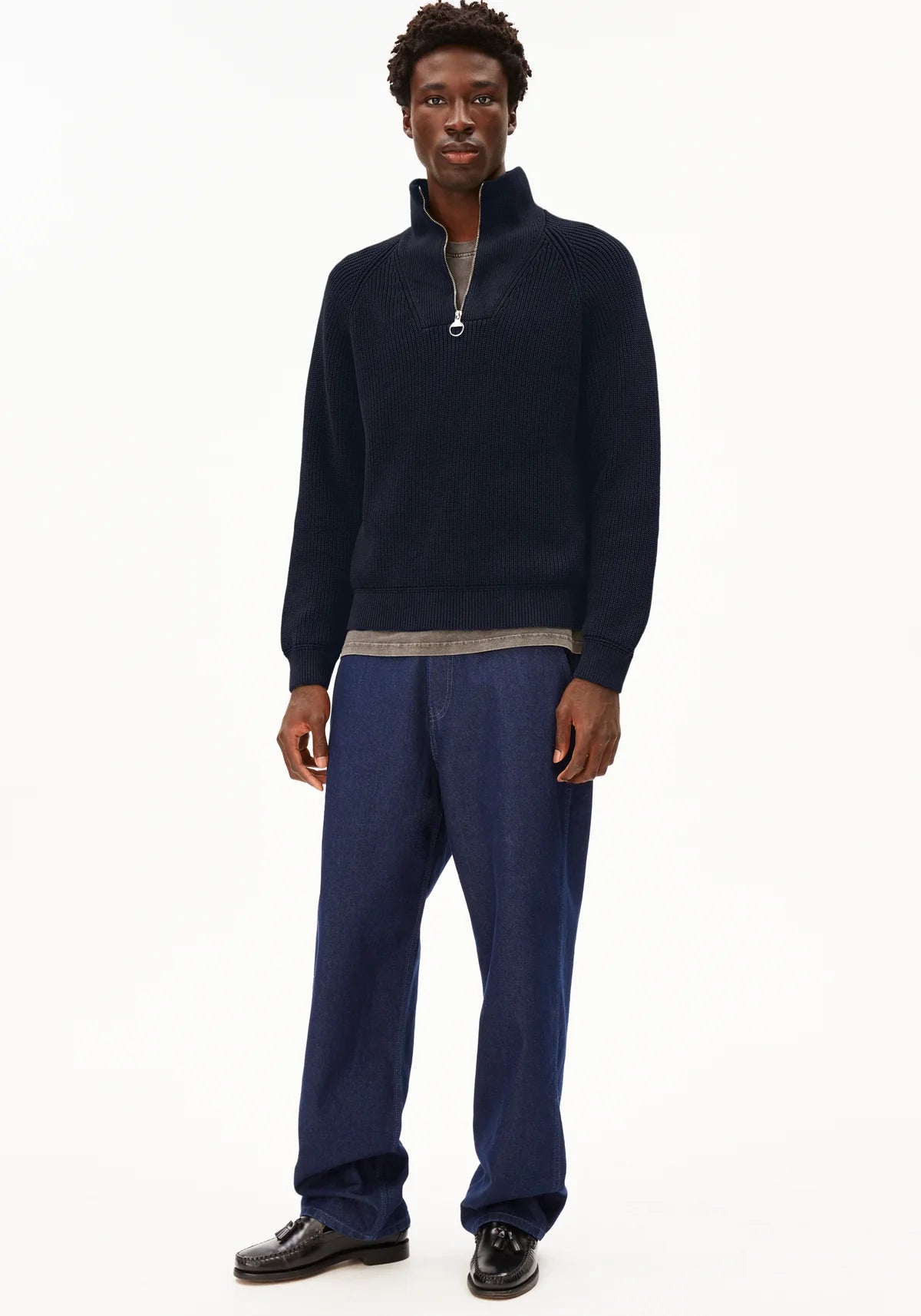 KAALVES GMT DYE Strick Pullover Solid