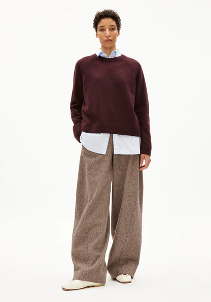 LILIRIAA REGLANA  Pullover aus Bio-Woll Mix