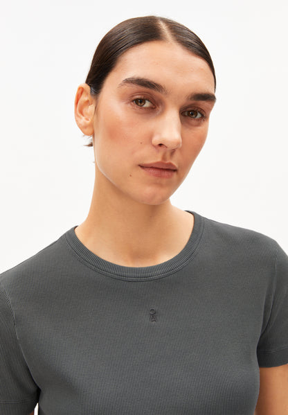 GMT DYE RIPP-T-SHIRT BIO-BAUMWOLL-MIX