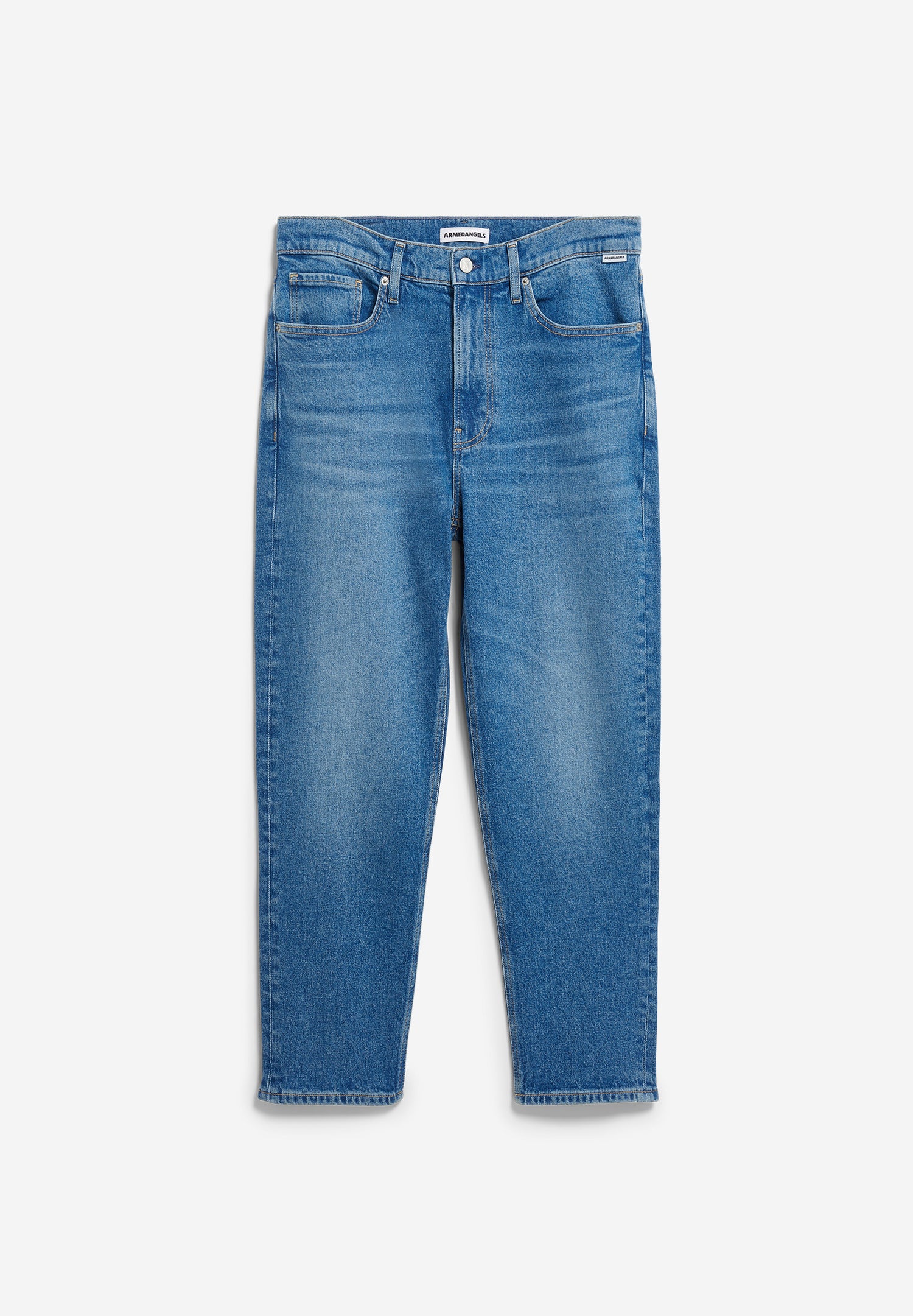MAAKX RELAXED TAPERED JEANS  aus Bio-Baumwoll-Mix Comfort Stretch