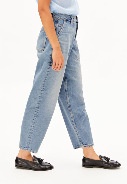 BAARLY CARPENTER BARREL JEANS