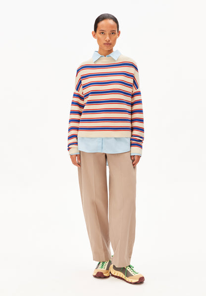 MERINA STRIPES KNIT SWEATER
