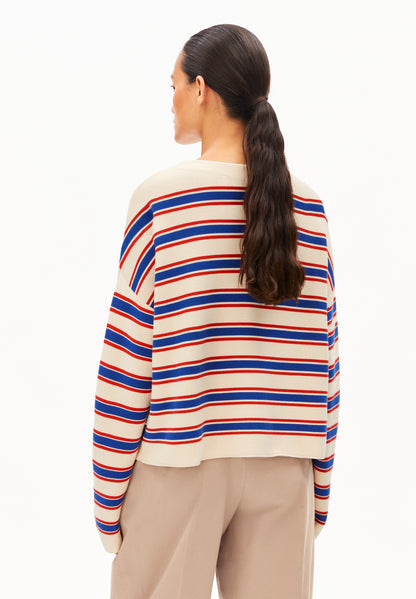 MERINA STRIPES KNIT SWEATER