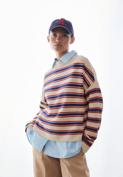 MERINA STRIPES KNIT SWEATER