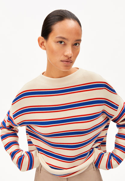 MERINA STRIPES KNIT SWEATER
