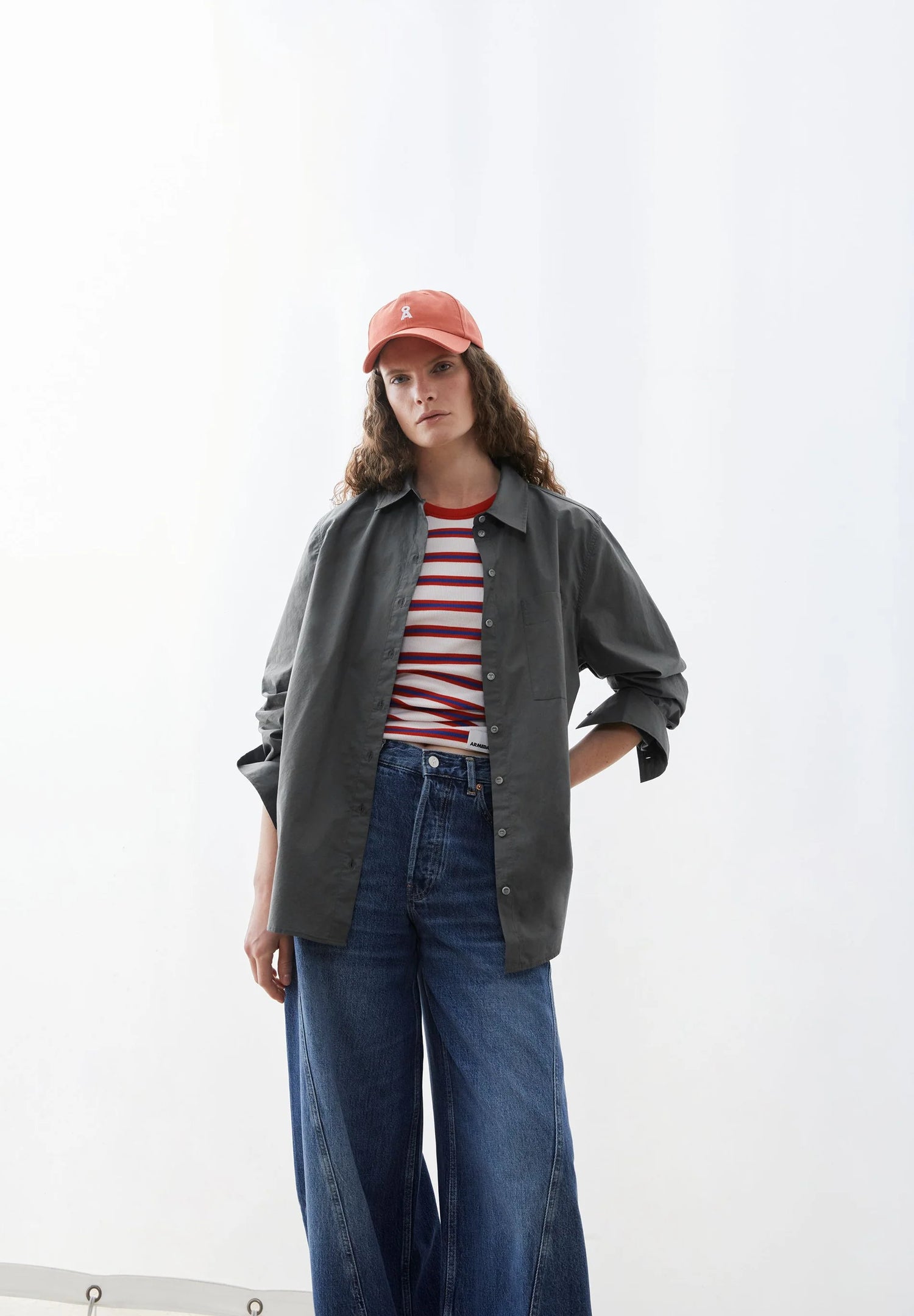 WEITE POPLIN BLUSE 100% BIO-BAUMWOLLE
