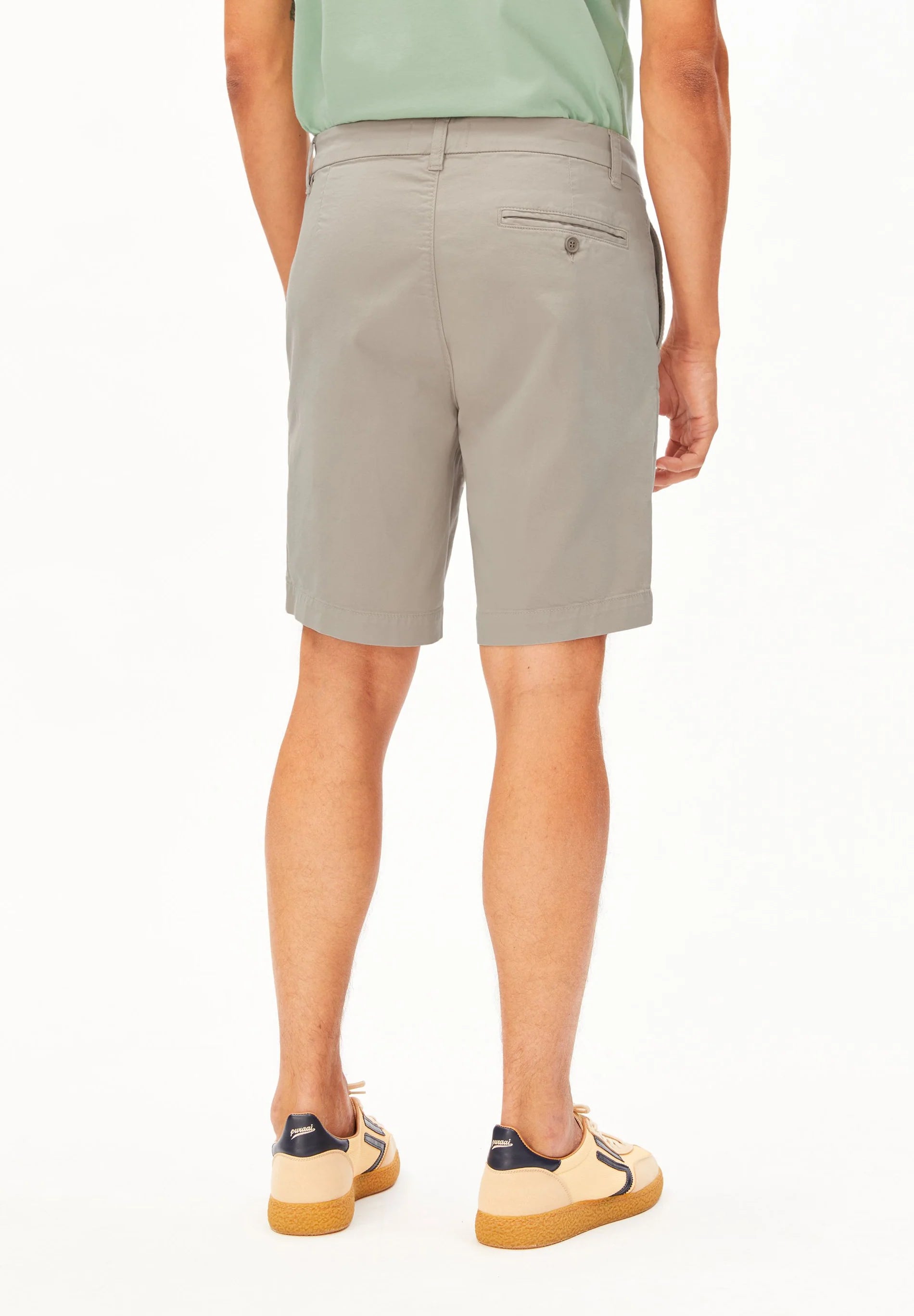 Regular Fit Chino Short – Bio Baumwolle mit Stretch