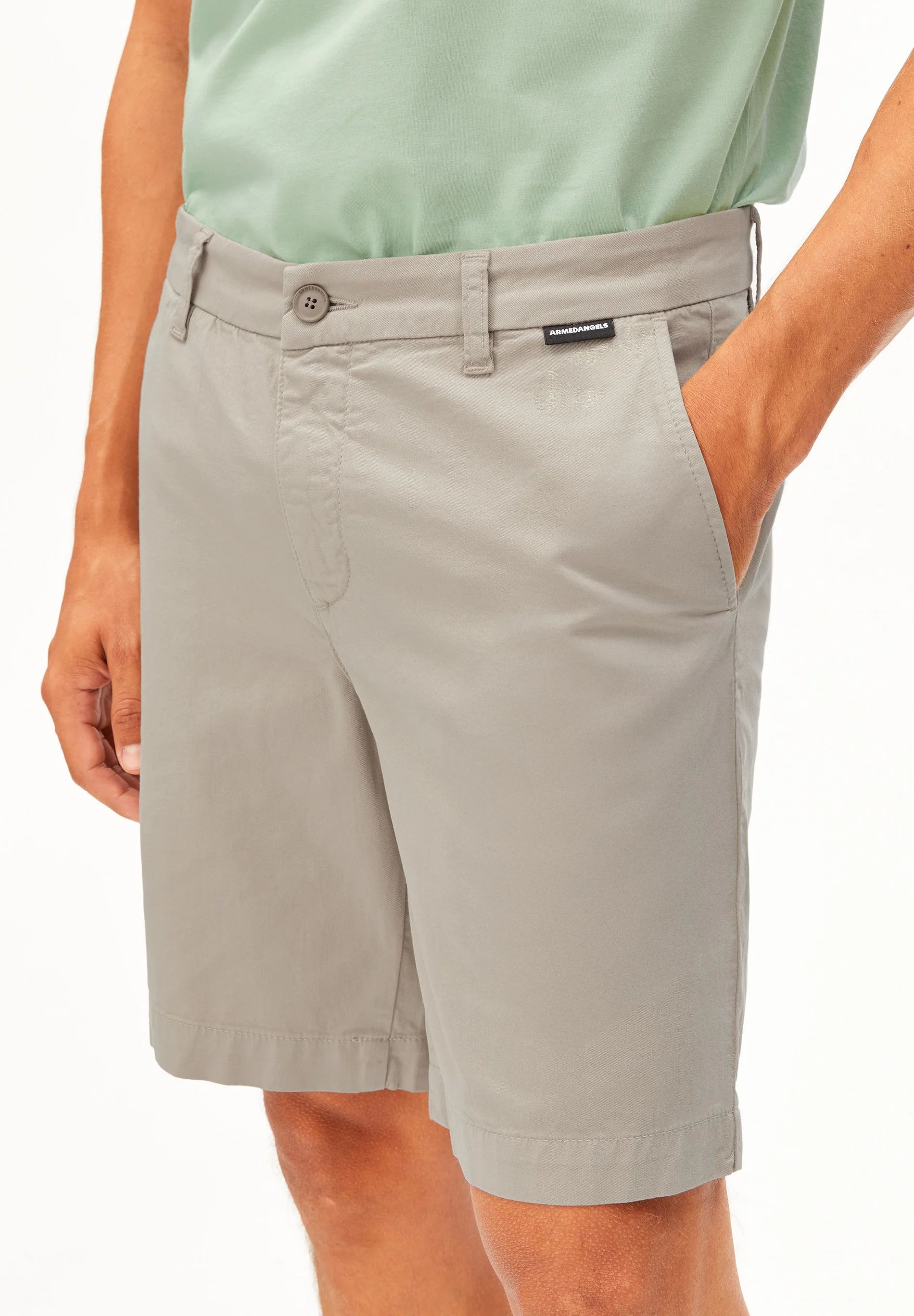 Regular Fit Chino Short – Bio Baumwolle mit Stretch