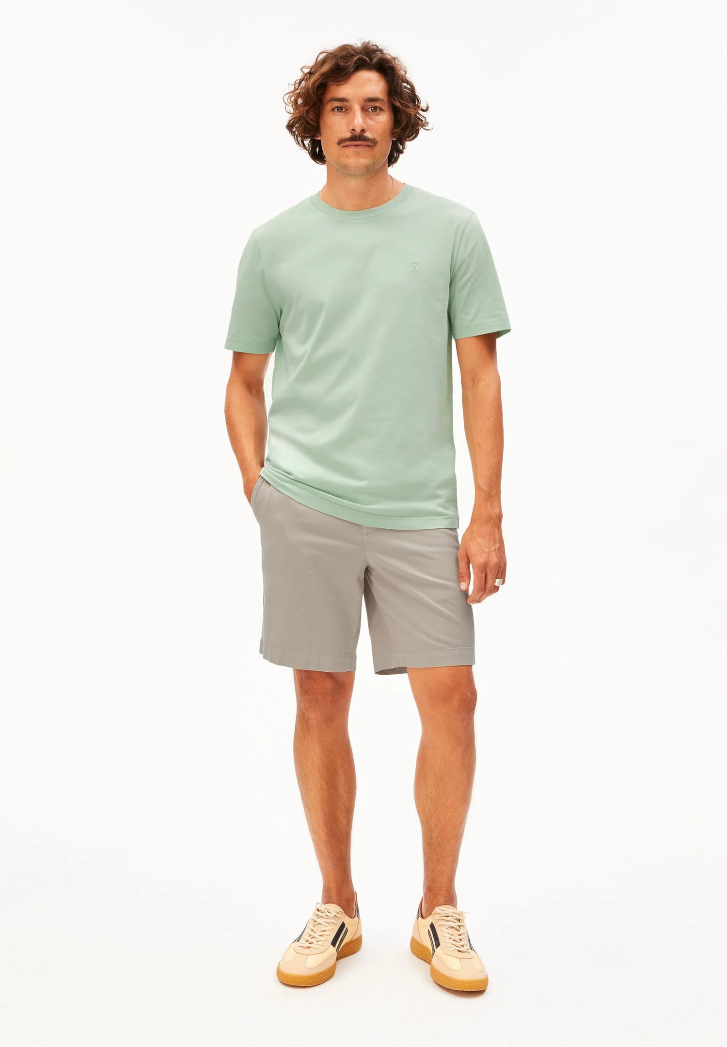 Regular Fit Chino Short – Bio Baumwolle mit Stretch